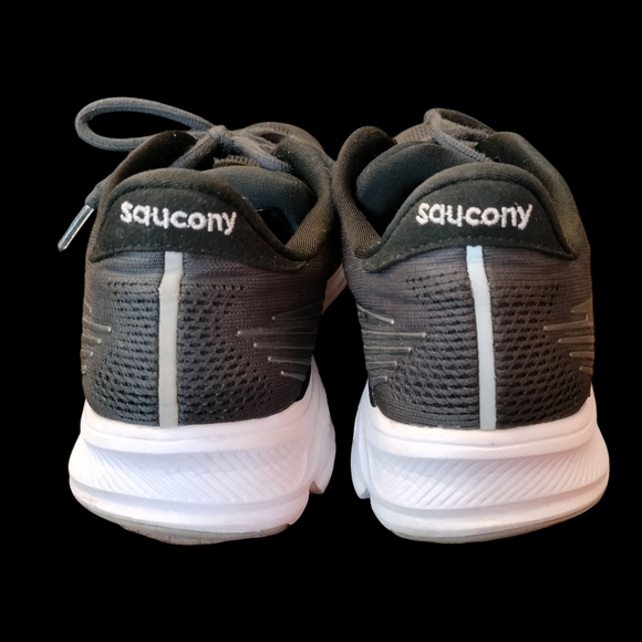 Saucony Black and White Women's Sneakers - Picture 3 of 6